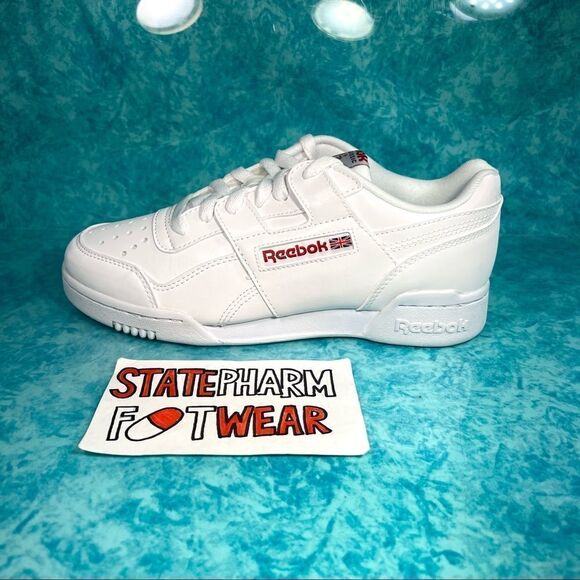 Reebok Workout Plus 'White Skull Grey' - Picture 2 of 5